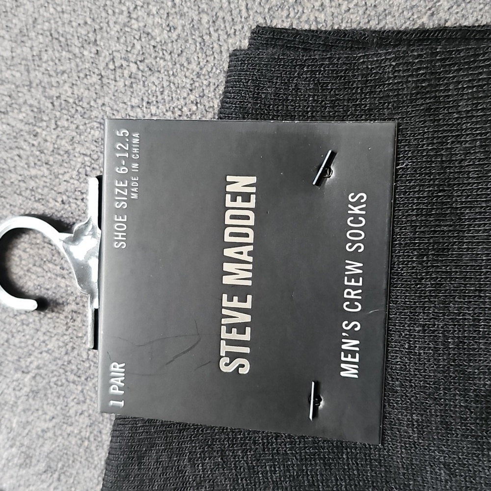 NWT Set Of 5 Pairs Socks Steve Madden Crew Novelty Fun Designs - Picture 7 of 9